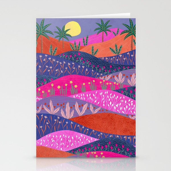 Sunset Mountains Stationery Card Gallery Image 1