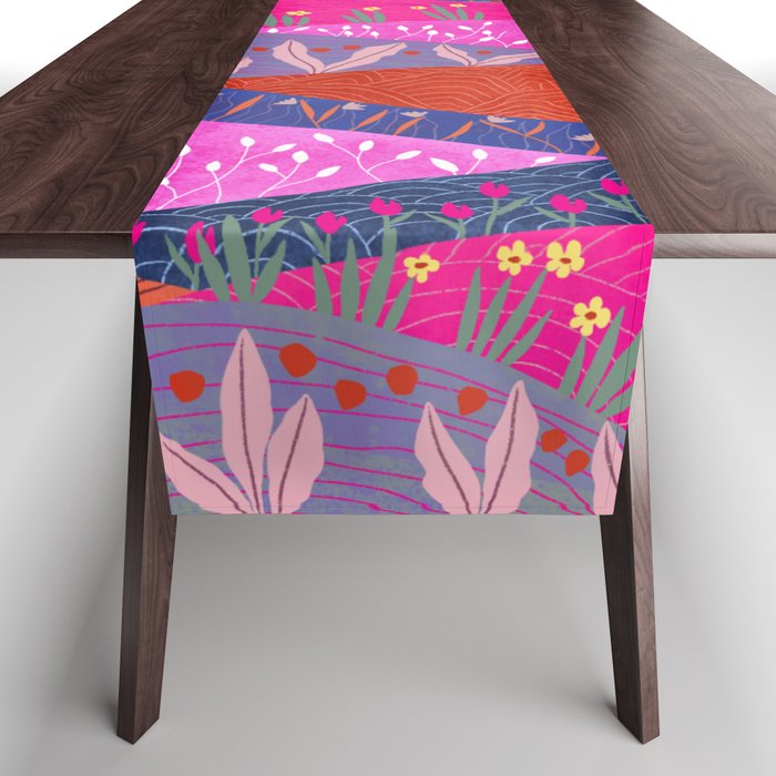 Sunset Mountains Table Runner Gallery Image 1
