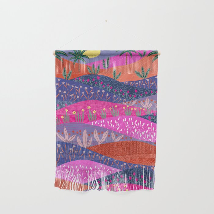 Sunset Mountains Wall Hanging Gallery Image 1