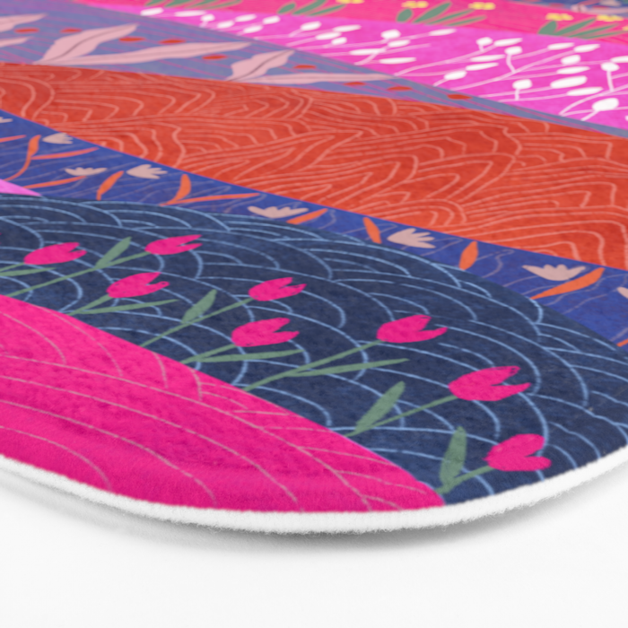 Sunset Mountains Bath Mat Gallery Image 3