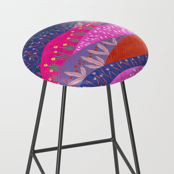 Sunset Mountains Stool Gallery Image 2