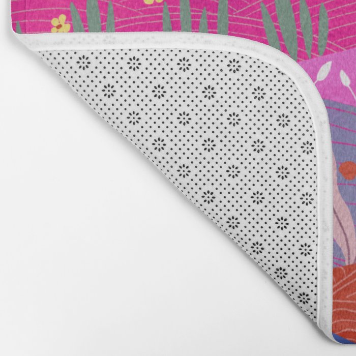 Sunset Mountains Bath Mat Gallery Image 2