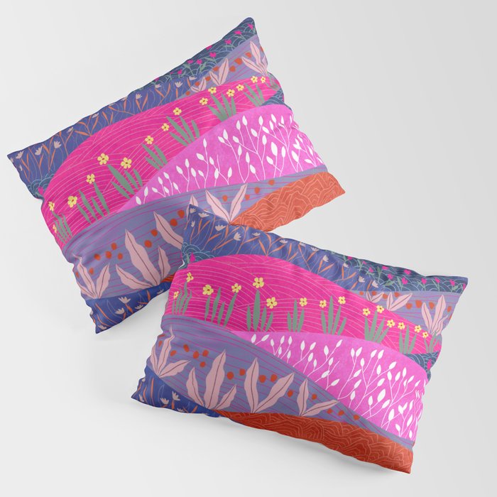 Sunset Mountains Pillow Sham Gallery Image 1