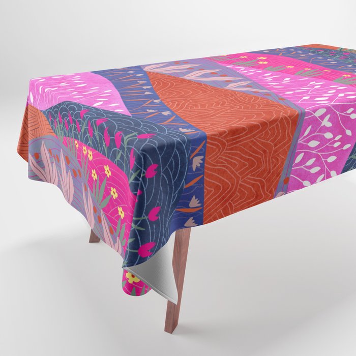 Sunset Mountains Tablecloth Gallery Image 1