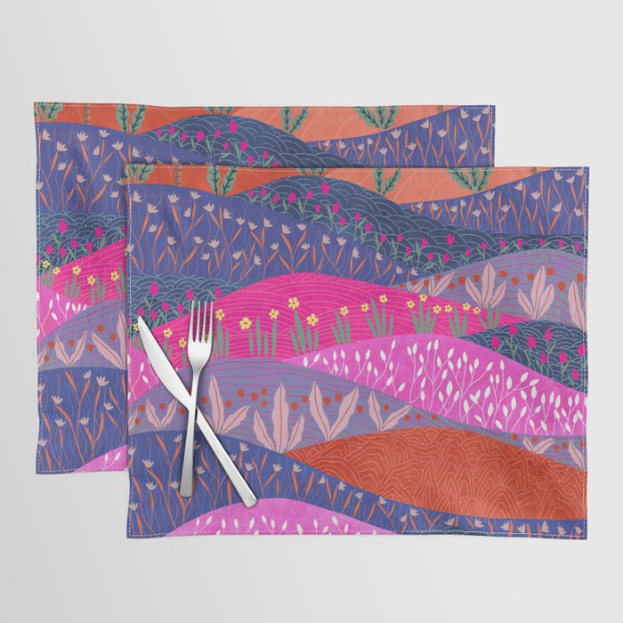 Sunset Mountains Placemat Gallery Image 1