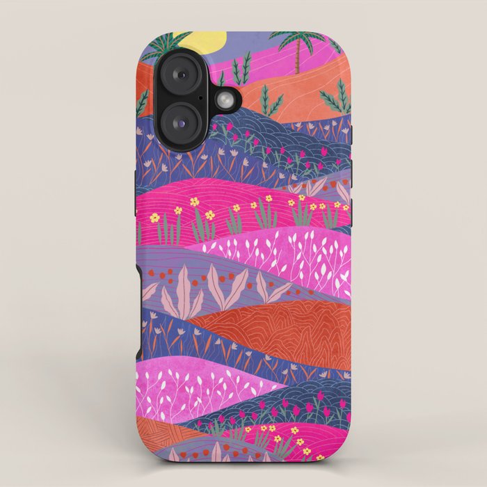 Sunset Mountains iPhone Case Gallery Image 1
