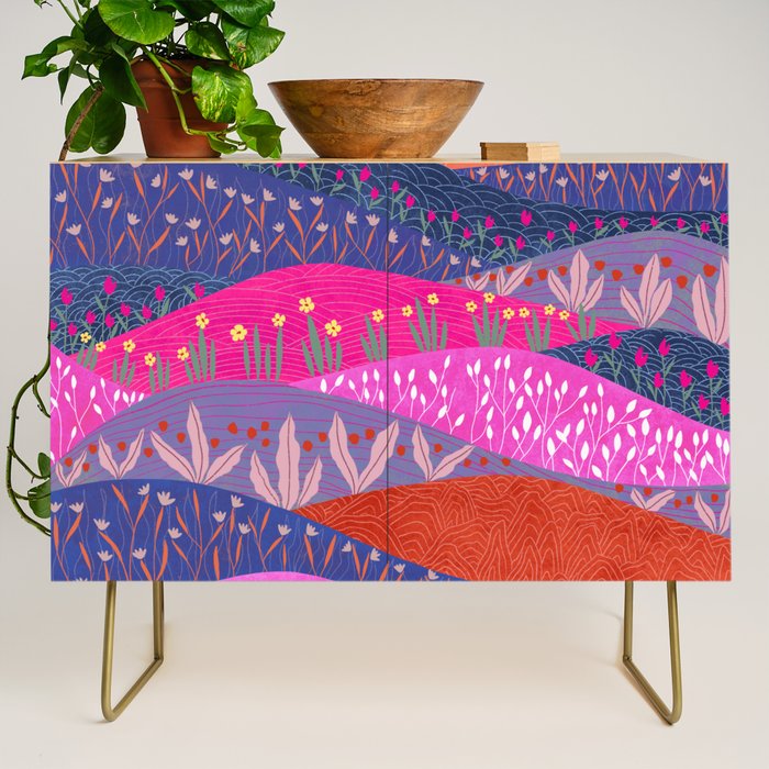 Sunset Mountains Credenza Gallery Image 1