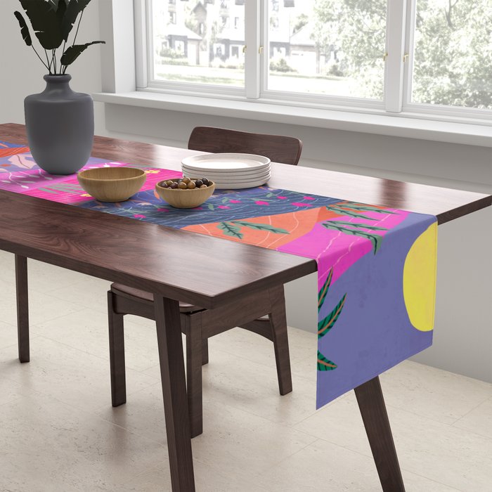 Sunset Mountains Table Runner Gallery Image 2