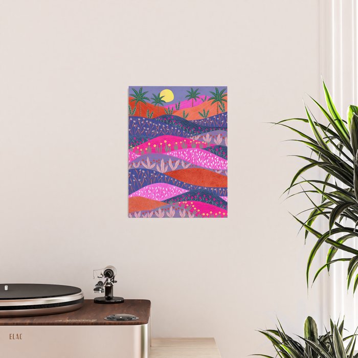 Sunset Mountains Poster Gallery Image 2