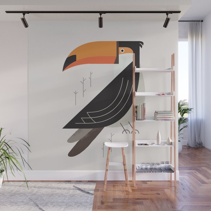 Toucan, Bird of South America Wall Mural Gallery Image 1