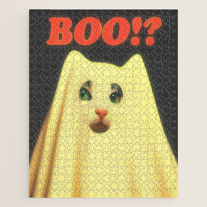 BOO Cat Jigsaw Puzzle Gallery Image 1