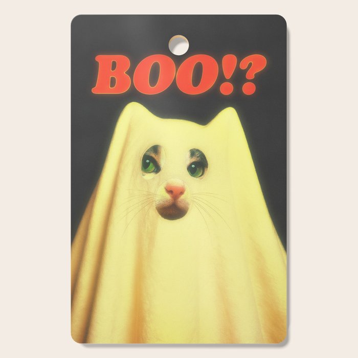 BOO Cat Cutting Board Gallery Image 1