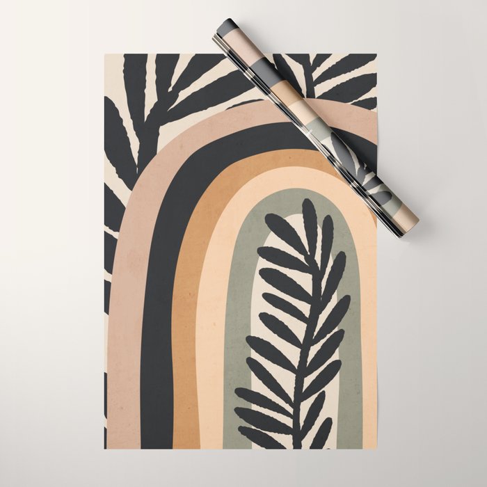 Abstract Art Rainbow 2 Wrapping Paper Gallery Image 1