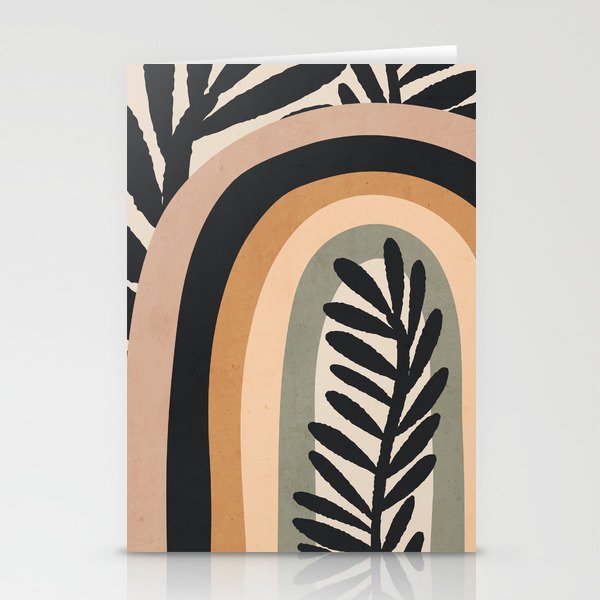 Abstract Art Rainbow 2 Stationery Card Gallery Image 1