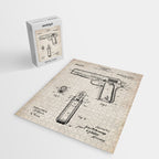 Colt Pistol Patent - Browning 1911 Colt Art - Antique Jigsaw Puzzle Gallery Image 2