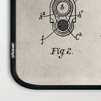 Colt Pistol Patent - Browning 1911 Colt Art - Antique Laptop Sleeve Gallery Image 3