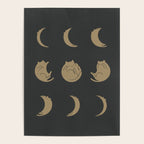 Cat Landscape 136: Cat Moon Poster Gallery Image 4