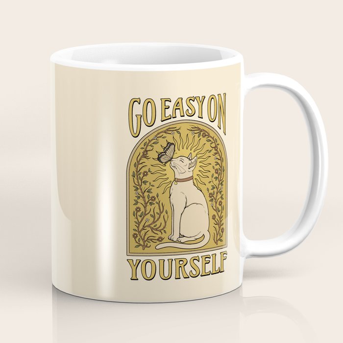 Go Easy on Yourself Coffee Mug Gallery Image 1