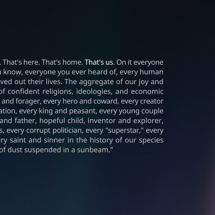 The Pale Blue Dot  Coffee Mug Gallery Image 2