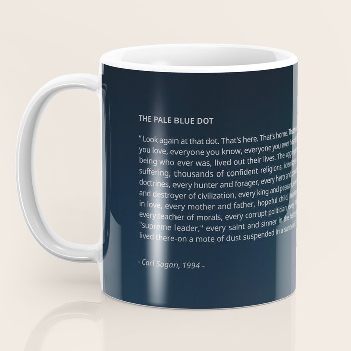 The Pale Blue Dot  Coffee Mug Gallery Image 3