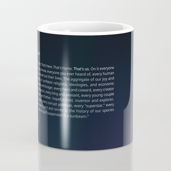 The Pale Blue Dot  Coffee Mug Gallery Image 4