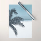 Palm and Ocean Wrapping Paper Gallery Image 1