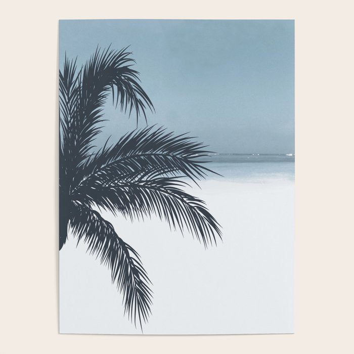 Palm and Ocean Poster Gallery Image 4