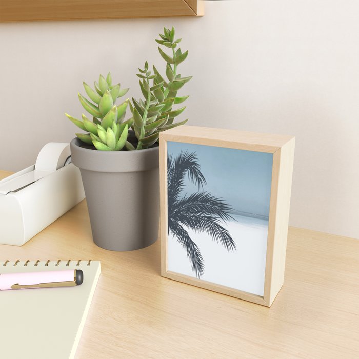 Palm and Ocean Mini Art Print Gallery Image 2