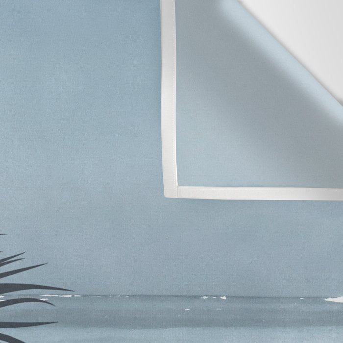Palm and Ocean Wall Tapestry Gallery Image 3