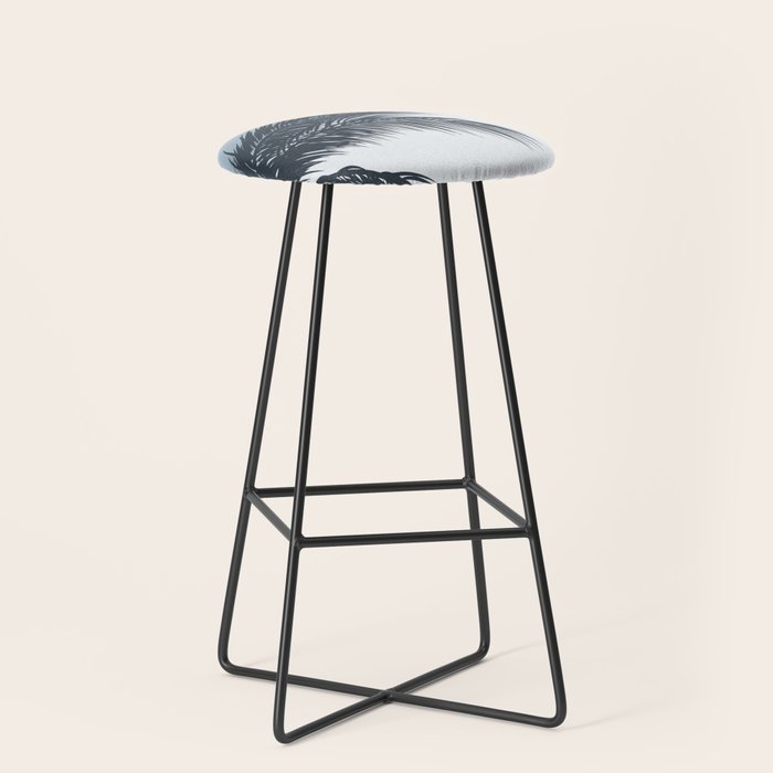 Palm and Ocean Stool Gallery Image 1
