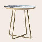 Palm and Ocean Side Table Gallery Image 1