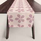 Blush Pink Floral Table Runner Gallery Image 1