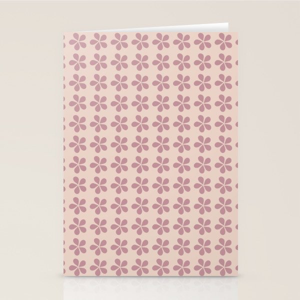 Blush Pink Floral Stationery Card Gallery Image 2