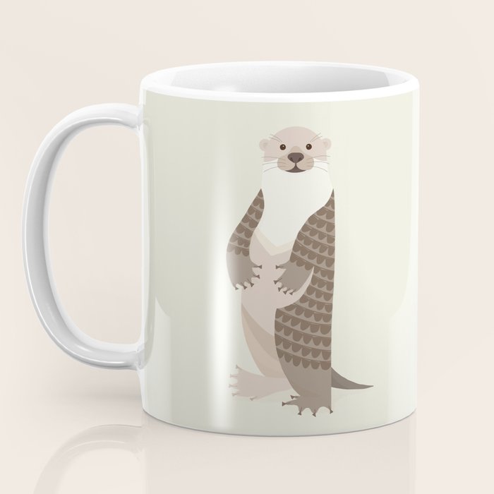 Whimsical Otter Coffee Mug Gallery Image 3