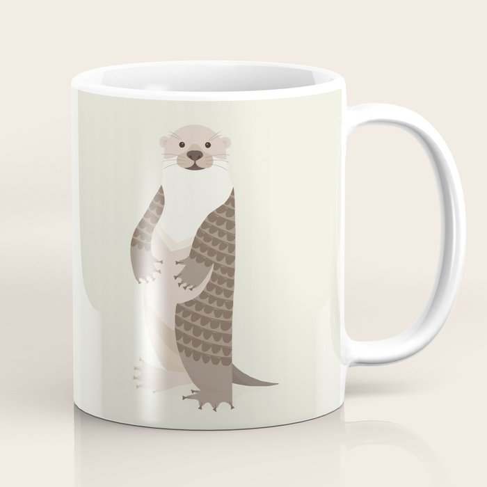 Whimsical Otter Coffee Mug Gallery Image 1
