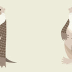 Whimsical Otter Coffee Mug Gallery Image 2