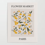 Flower Market Yellow Flowers Poster Gallery Image 4