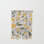 Flower Market Yellow Flowers Wall Hanging Gallery Image 1