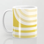 Bold Curvature Stripes XVIII Coffee Mug Gallery Image 3