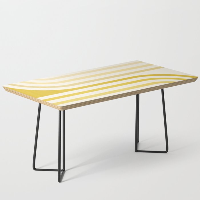 Bold Curvature Stripes XVIII Coffee Table Gallery Image 1
