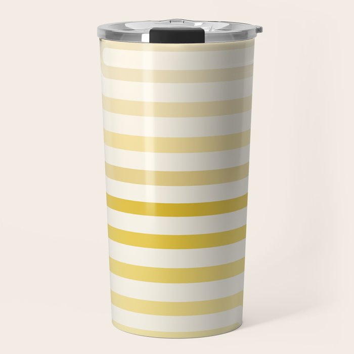 Bold Curvature Stripes XVIII Travel Mug Gallery Image 1