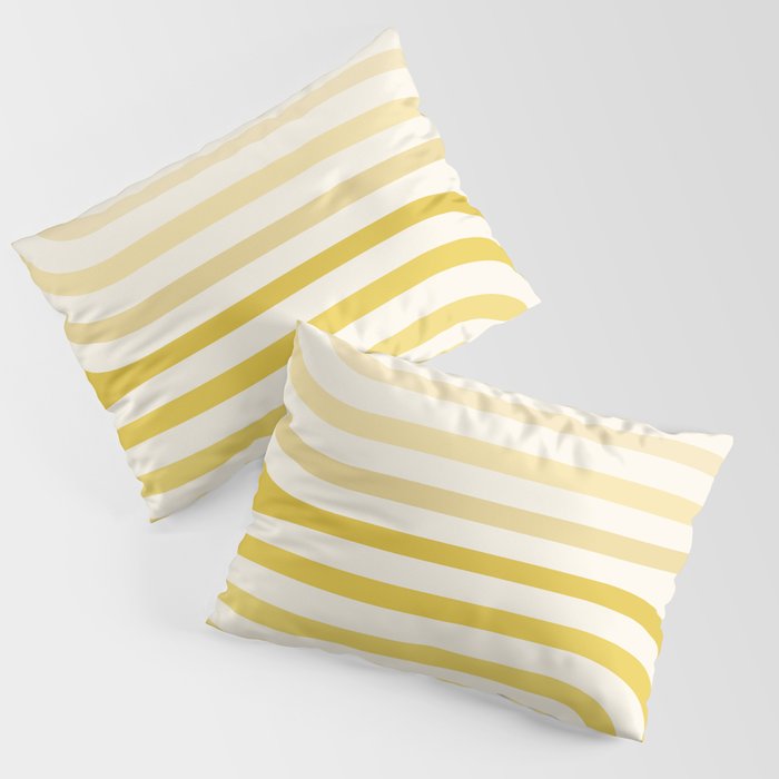 Bold Curvature Stripes XVIII Pillow Sham Gallery Image 3