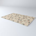Desert Unicorn - Black, peach pink, and cream Rug Gallery Image 3