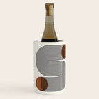 Abstraction_SUN_LINE_POP_ART_Minimalism_S001S Wine Chiller Gallery Image 2