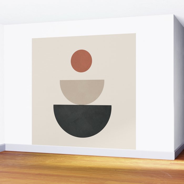 Geometric Modern Art 30 Wall Mural Gallery Image 2