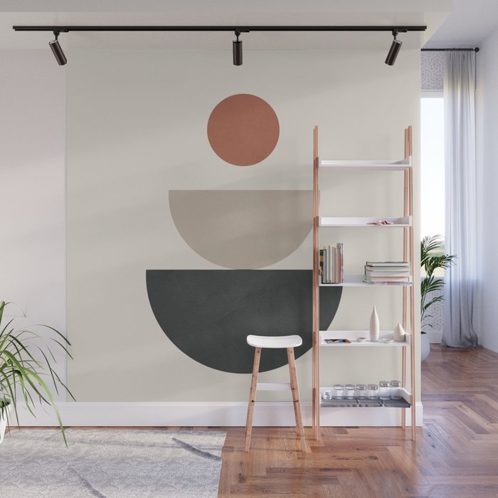 Geometric Modern Art 30 Wall Mural Gallery Image 1