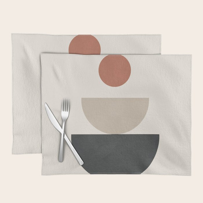 Geometric Modern Art 30 Placemat Gallery Image 1
