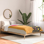 Very Happy Abstract Cat 4 Comforter Gallery Image 2