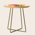 Very Happy Abstract Cat 4 Side Table Gallery Image 1