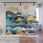 Cloud Peaks Wall Mural Gallery Image 1